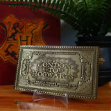 Harry Potter - Limited Edition Replica Hogwarts Express Train Ticket Collectible Replica - Tophatter Daily Deals
