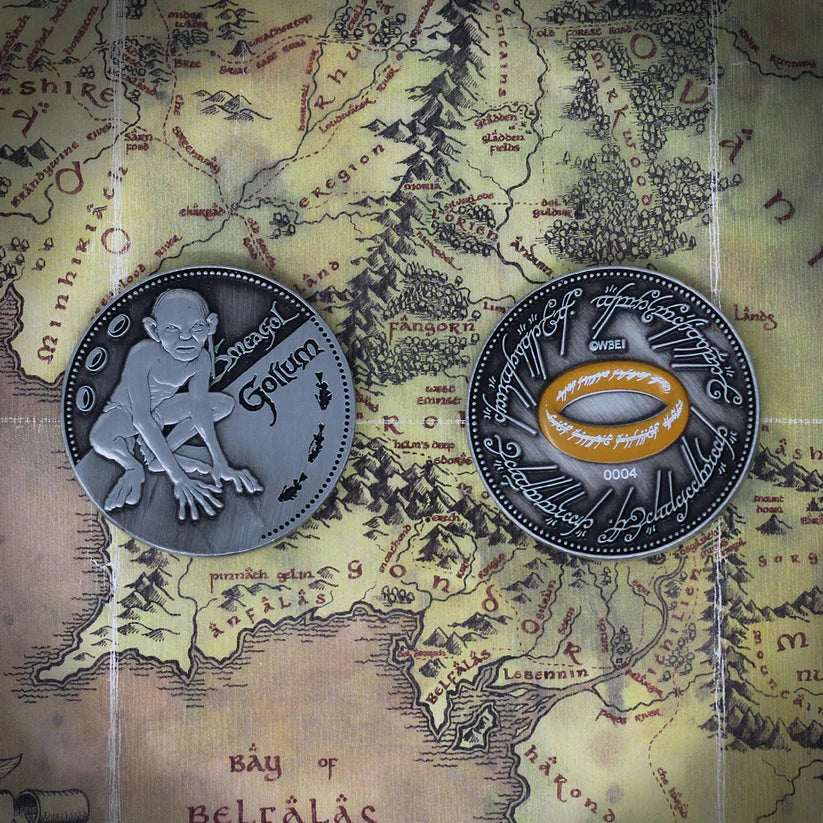 The Lord of the Rings Limited Edition Gollum Collectible Coin Collectible Coin - Tophatter Daily Deals