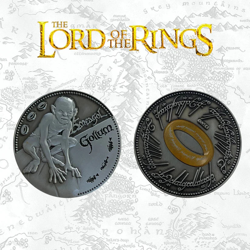 The Lord of the Rings Limited Edition Gollum Collectible Coin Collectible Coin - Tophatter Daily Deals