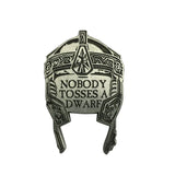 The Lord of the Rings Limited Edition Dwarf Tossing Pin Badge Pin Badge - Tophatter Daily Deals