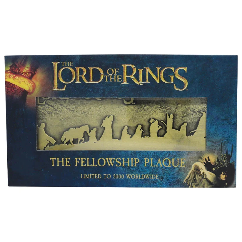 The Lord of the Rings - Limited Edition The Fellowship Plaque Collectible Merchandise - Tophatter Daily Deals