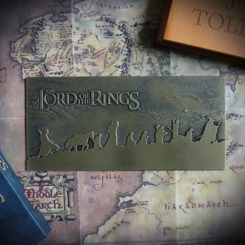 The Lord of the Rings - Limited Edition The Fellowship Plaque Collectible Merchandise - Tophatter Daily Deals