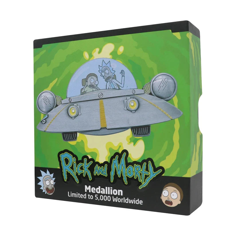 Rick & Morty Limited Edition Medallion