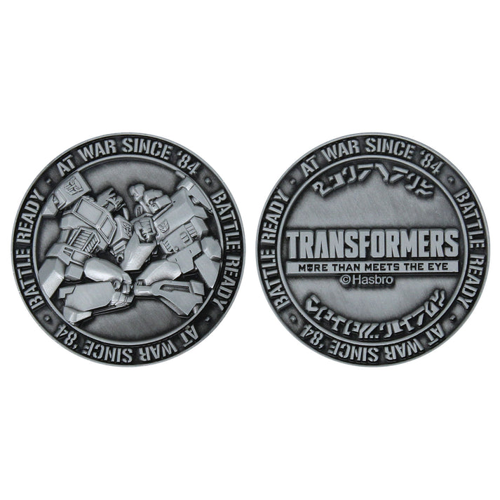 Transformers – Official Limited Edition Collectible Coin Replica Coin - Tophatter Daily Deals