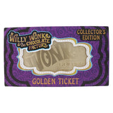 Willy Wonka and the Chocolate Factory - Collector's Edition Replica Golden Ticket Collectible Replica - Tophatter Daily Deals