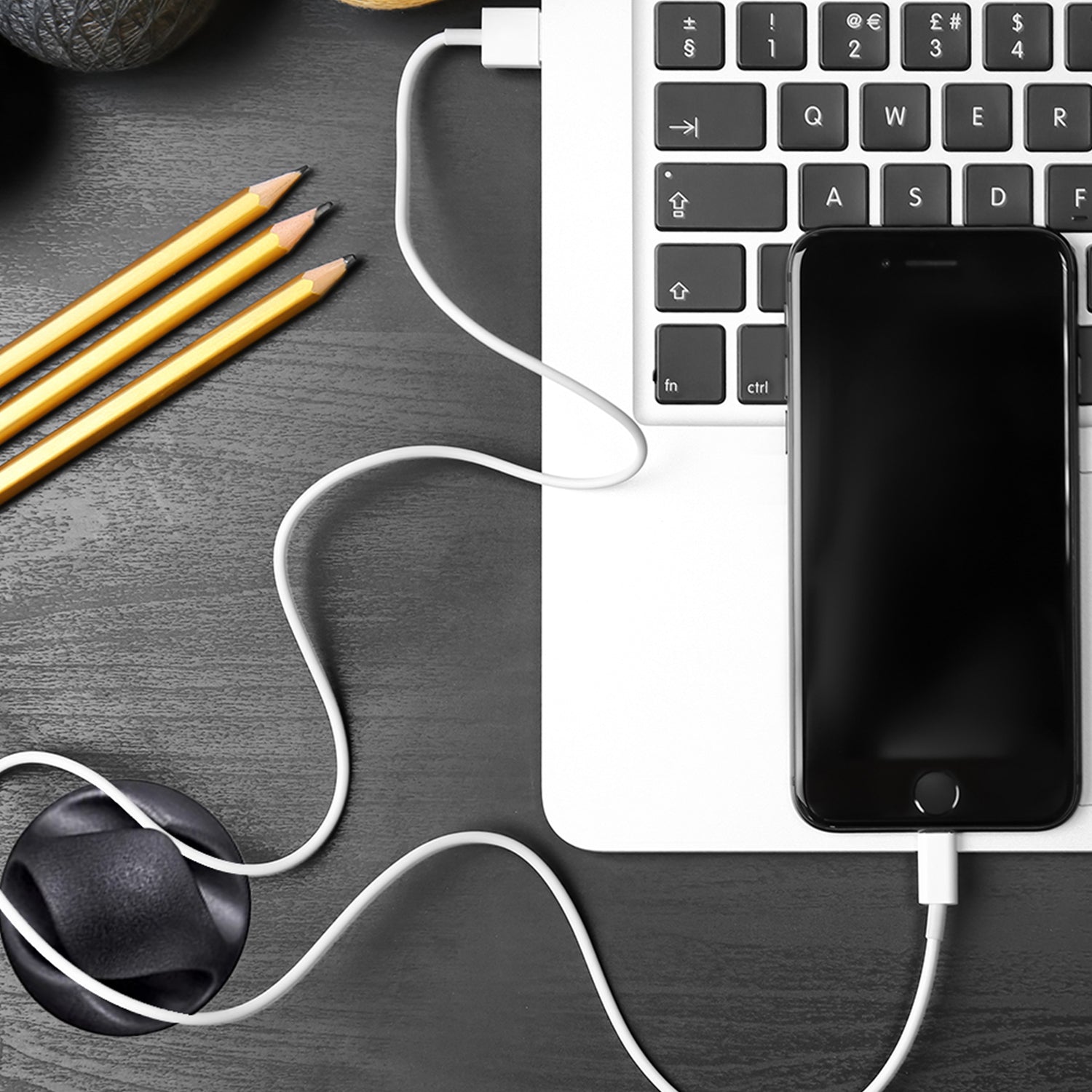 10-Pack: Self Adhesive Cable Clips For Cord Holders Managing Cables Wires Wire Organizer - Tophatter Daily Deals