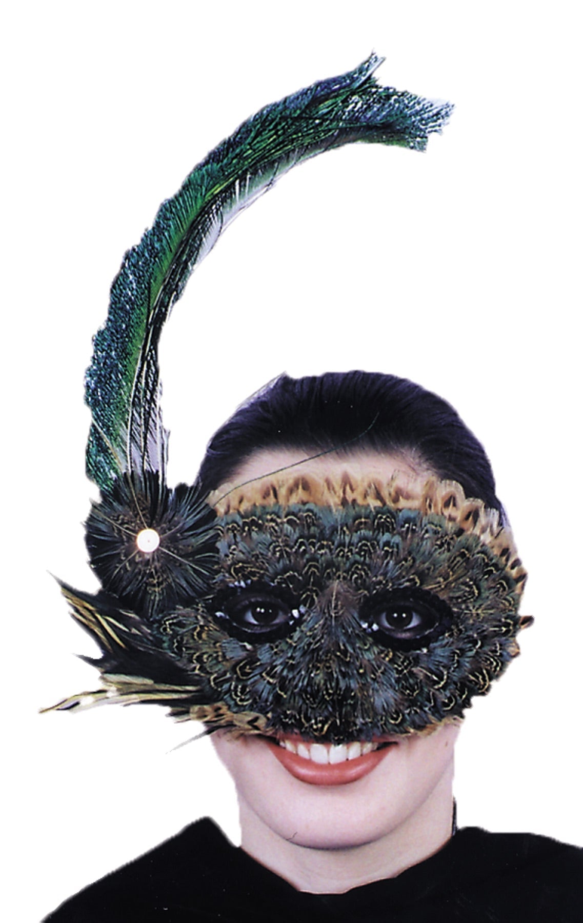 Women's 20s Style Feather Mask Halloween Masks - Tophatter Daily Deals