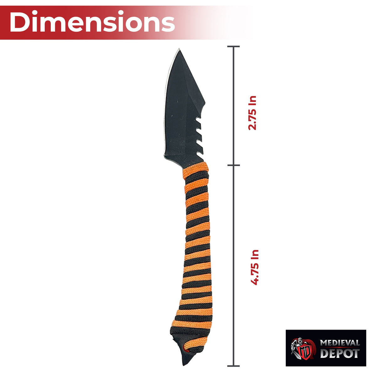 Tiger on the Prowl Hunting & Throwing Knife Set knives - Tophatter Daily Deals