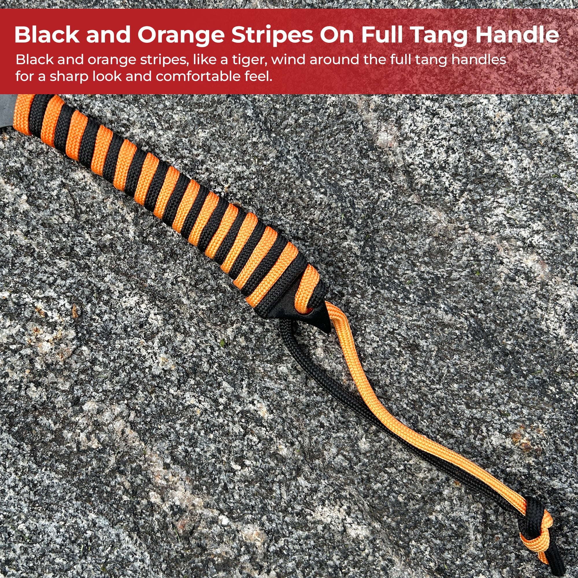 Tiger on the Prowl Hunting & Throwing Knife Set knives - Tophatter Daily Deals