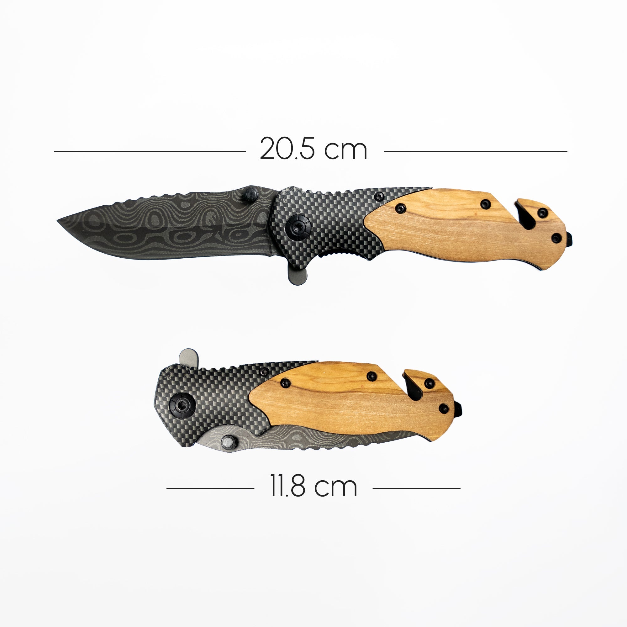 Fire and Steel - Timber Folding Knife Fire and Steel Exclusive - Tophatter Daily Deals