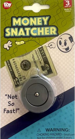 PLASTIC MONEY DOLLAR BILL SNATCHER TRICK AND JOKE - Tophatter Daily Deals