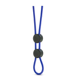 Stay Hard Silicone Double Loop (Blue) – Adjustable Cock Ring > Cock Ring > Adjustable - Tophatter Daily Deals