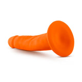 Neo Dual Density Cock 6 Inch Neon Orange Vibrator > Dildos > Realistic Dildos - Tophatter Daily Deals