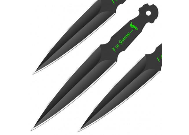 Corpse Defiance Im Coming Throwing Knife Set knives - Tophatter Daily Deals
