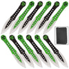 Arsenic Zombie 12 Pcs Throwing Knife Set - TOPHATTER'S ARMORY DEALS Collectible Weapons - Tophatter Daily Deals