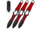 Flame Thrower Pin Point Throwing Knives knives - Tophatter Daily Deals