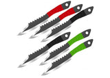 Shark Bite Drop Point Throwing Knife Set knives - Tophatter Daily Deals