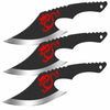 3 Pc Dragon Set of Throwing Knives Axes 7.5 Inch Overall - TOPHATTER'S ARMORY DEALS Collectible Weapons - Tophatter Daily Deals