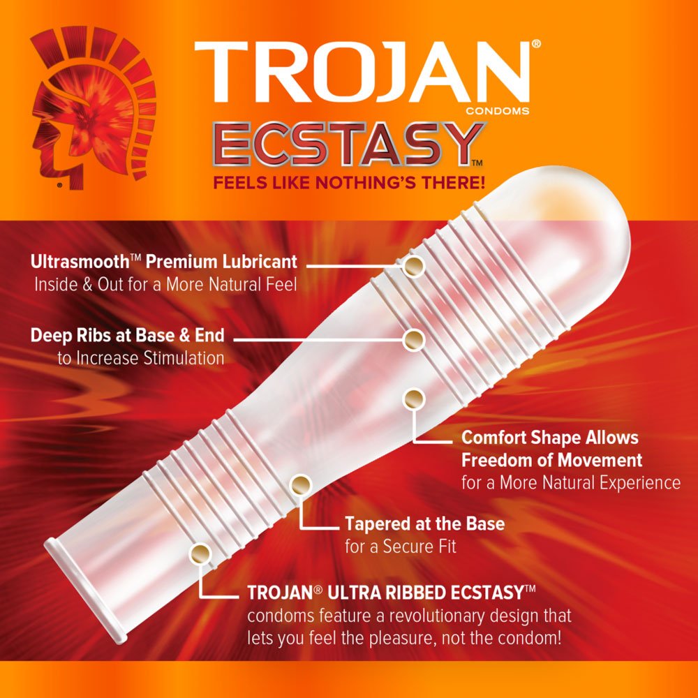 Trojan Double Ecstasy - 3 Pack > Essentials > Condoms - Tophatter Daily Deals