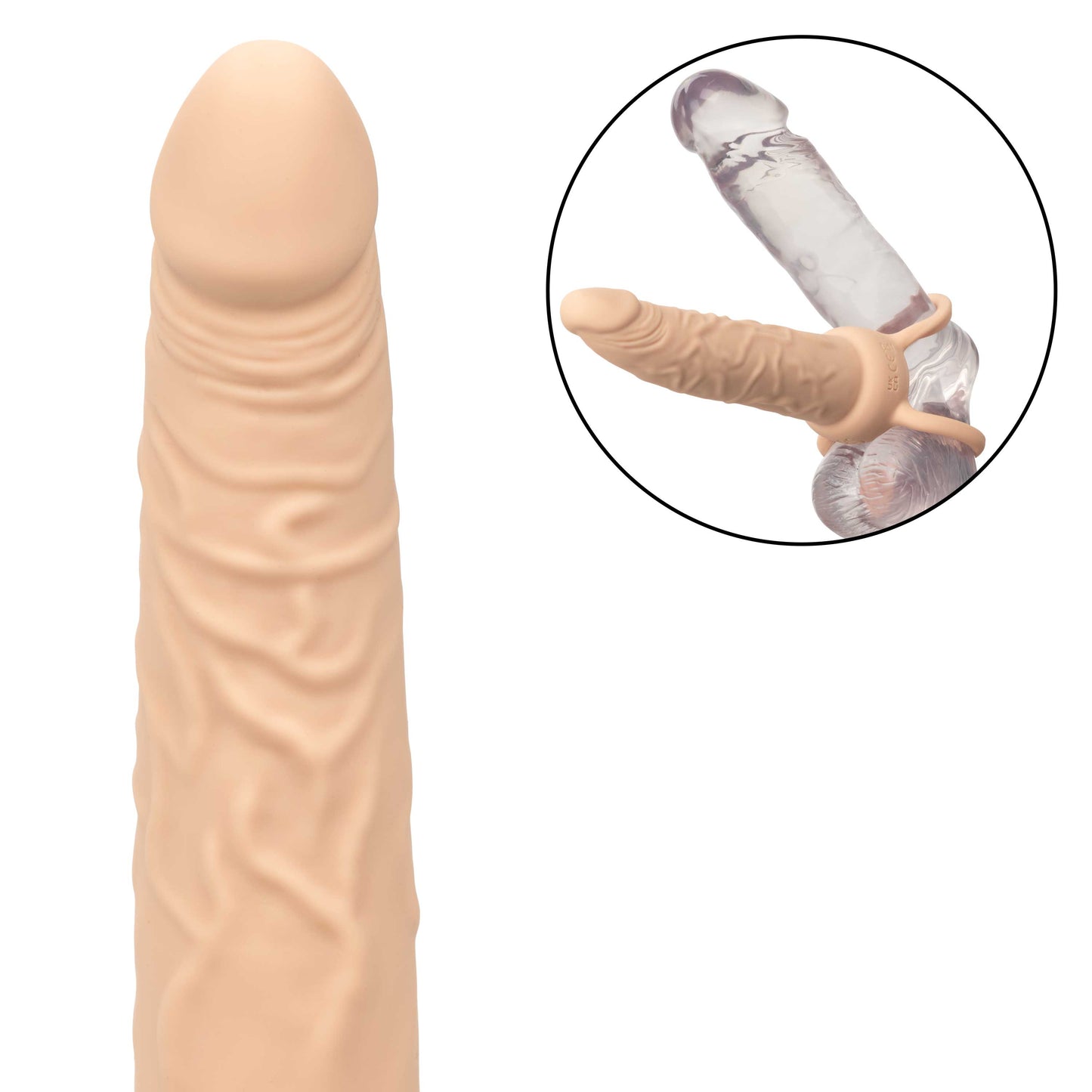 Performance Maxx Dual Penetrator Ivory with 10 Vibration Functions and Dual Support Rings > Dildos > Neutral Dildos - Tophatter Daily Deals