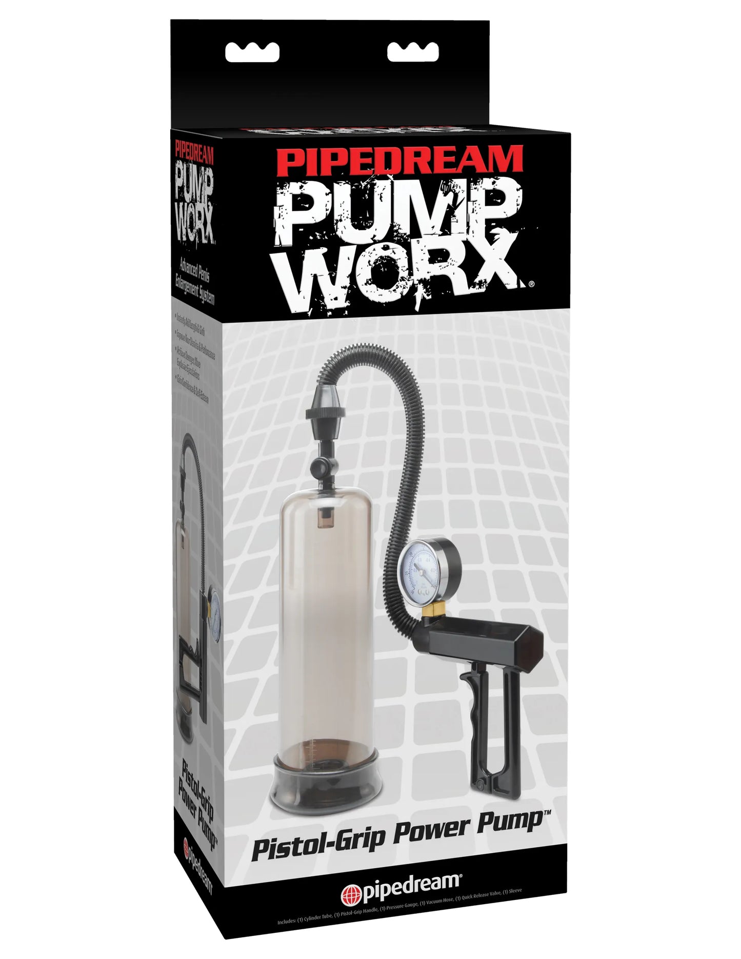 Pump Worx Pistol-Grip Power Pump (Black) – Handheld Penis Pump > Pumps > Penis Pumps - Tophatter Daily Deals