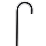 Dr. House Inspired Flame Cane - Clear Acrylic, Black Stripe Clear Lucite Walking Canes - Tophatter Daily Deals