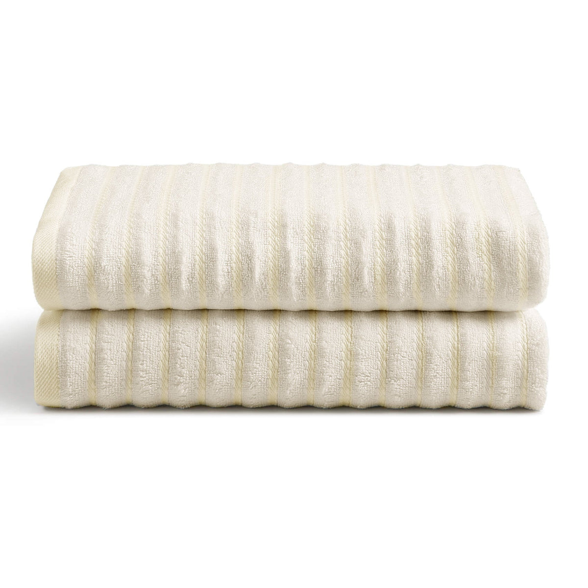 Luxury Towel Set Standard Towel (2-Pack) Ivory Bath - Tophatter Daily Deals