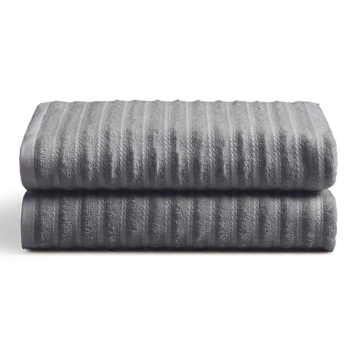 Luxury Towel Set Standard Towel (2-Pack) Grey Bath - Tophatter Daily Deals