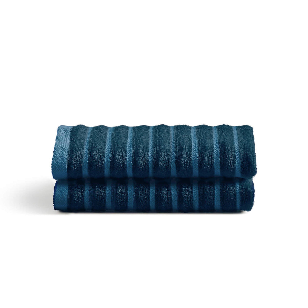 Luxury Towel Set Hand Towel (2-Pack) Navy Blue Bath - Tophatter Daily Deals