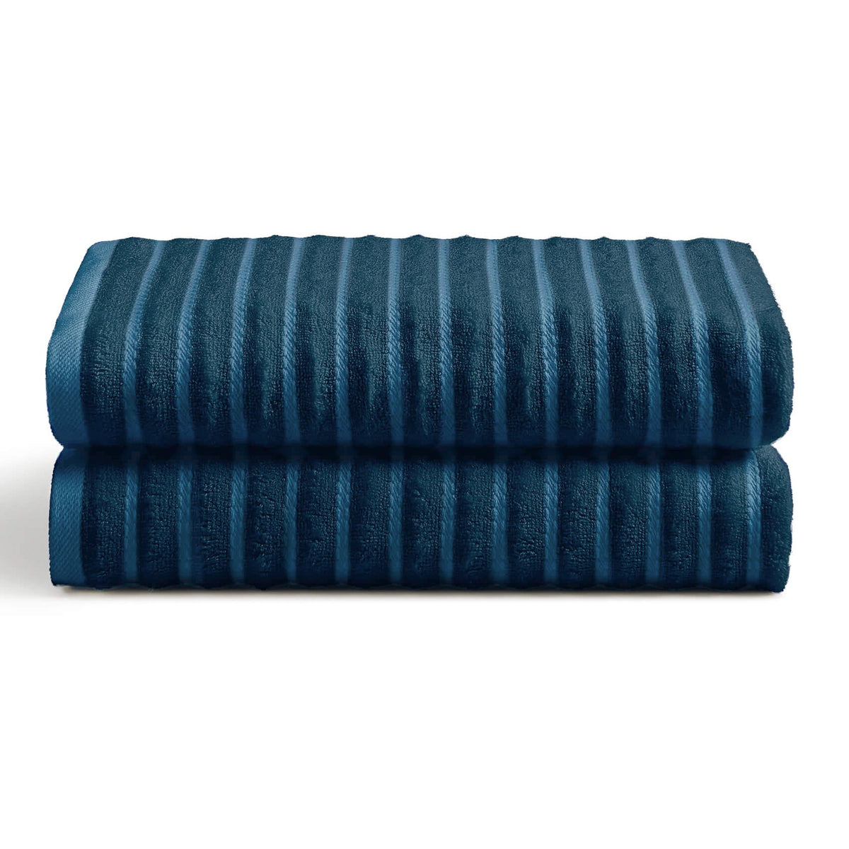 Luxury Towel Set Standard Towel (2-Pack) Navy Blue Bath - Tophatter Daily Deals