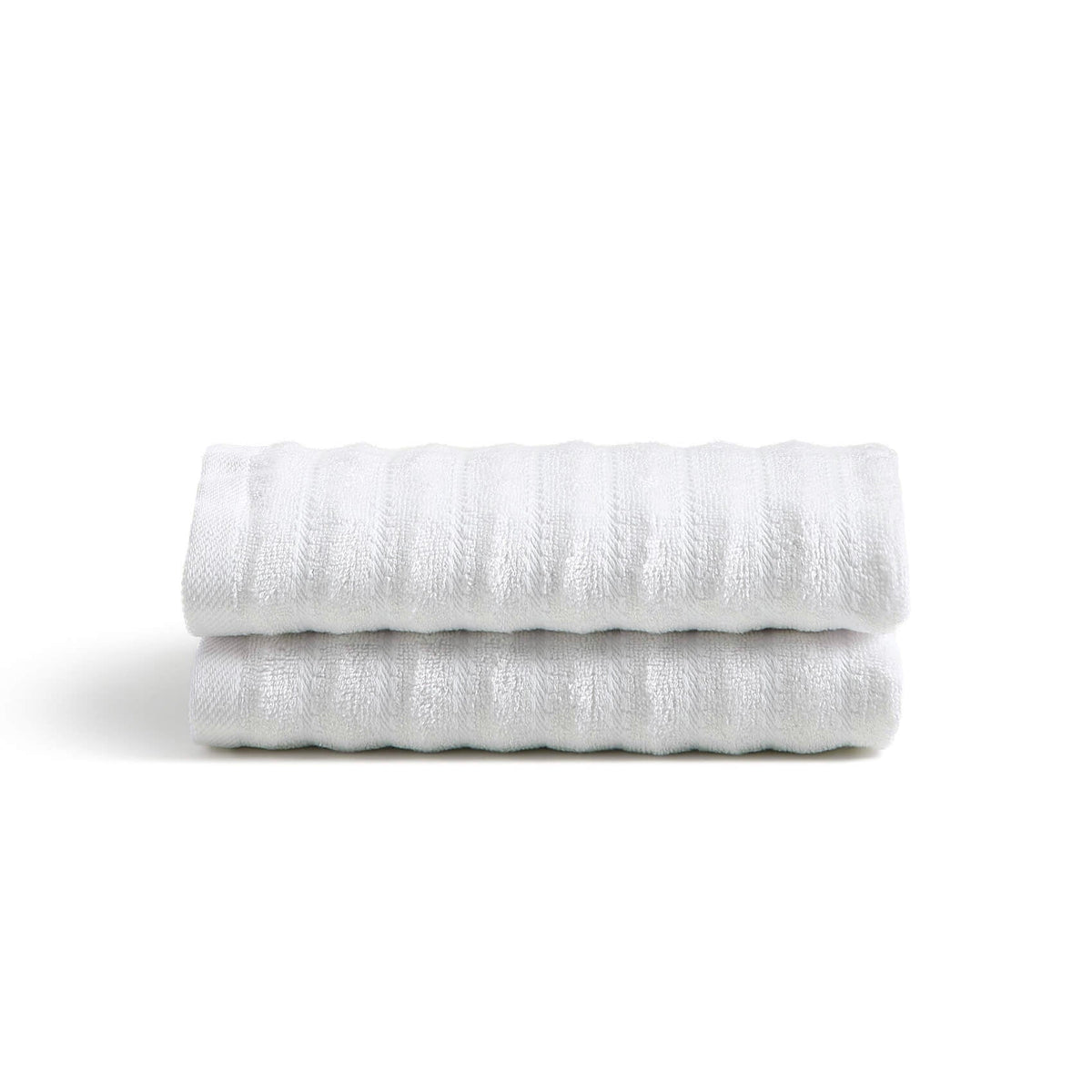 Luxury Towel Set Hand Towel (2-Pack) White Bath - Tophatter Daily Deals