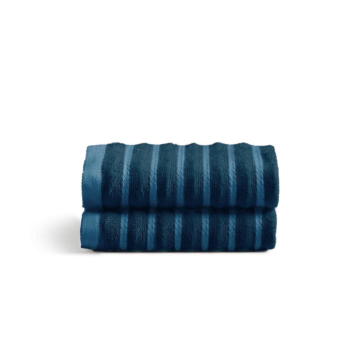 Luxury Towel Set Washcloth (2-Pack) Navy Blue Bath - Tophatter Daily Deals