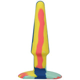 Groovy Silicone Anal Plug 5 Inch Sunrise Multi Colored > Anal Range > Butt Plugs - Tophatter Daily Deals