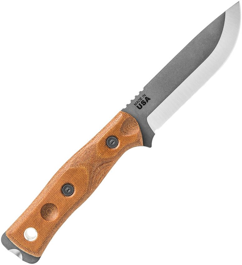 TOPS Knives Fieldcraft BOB Hunter Fixed Blade - Micarta Handle - 1095 Carbon Steel - BROS-TBF Fixed Blade - Tophatter Daily Deals