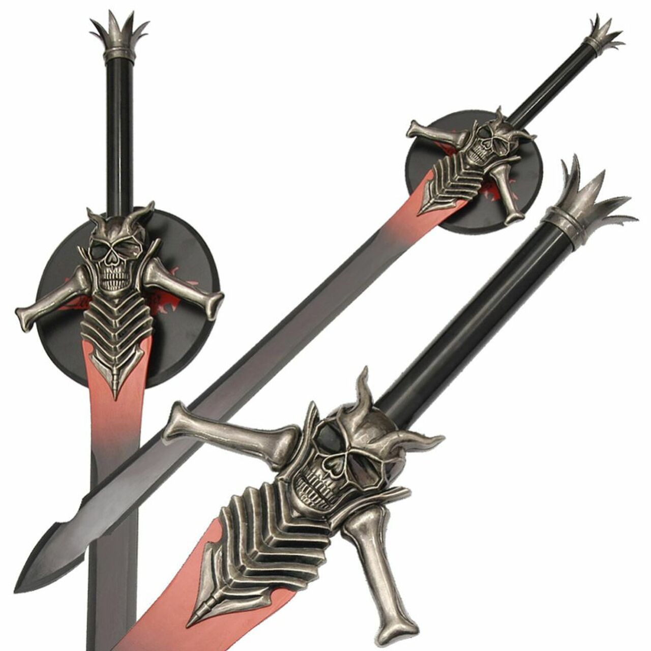 Demon Devil Cry The Rebellion Dante Replica Sword - TOPHATTER'S ARMORY DEALS Collectible Weapons - Tophatter Daily Deals