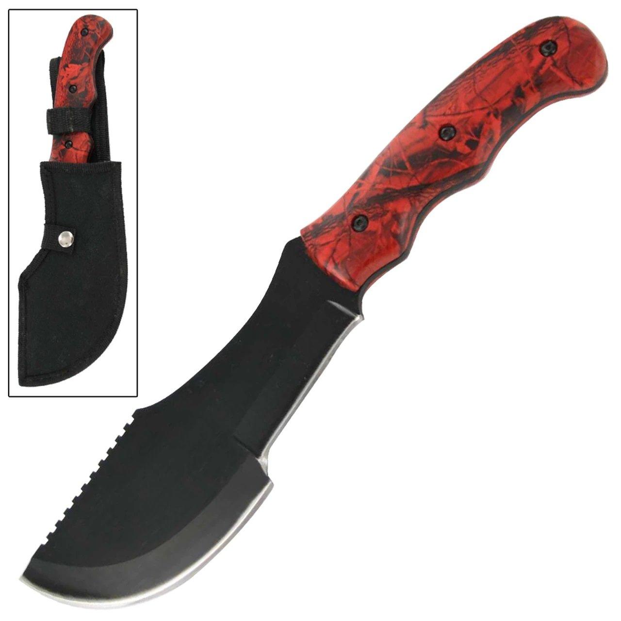 The Hunted Realtree Orange Knife knives - Tophatter Daily Deals