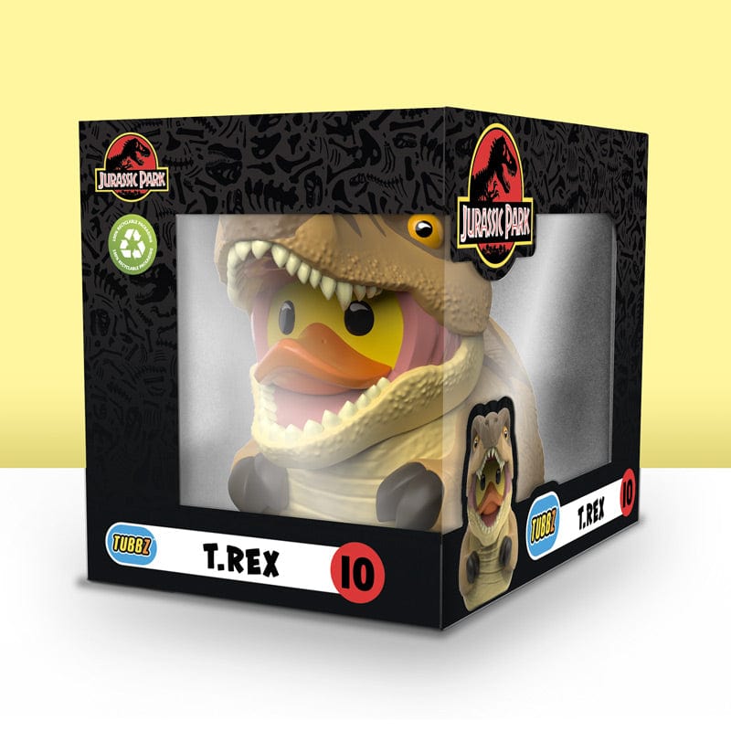 Jurassic Park: T-Rex TUBBZ (Boxed Edition) TUBBZ Collectible Duck - Tophatter Daily Deals
