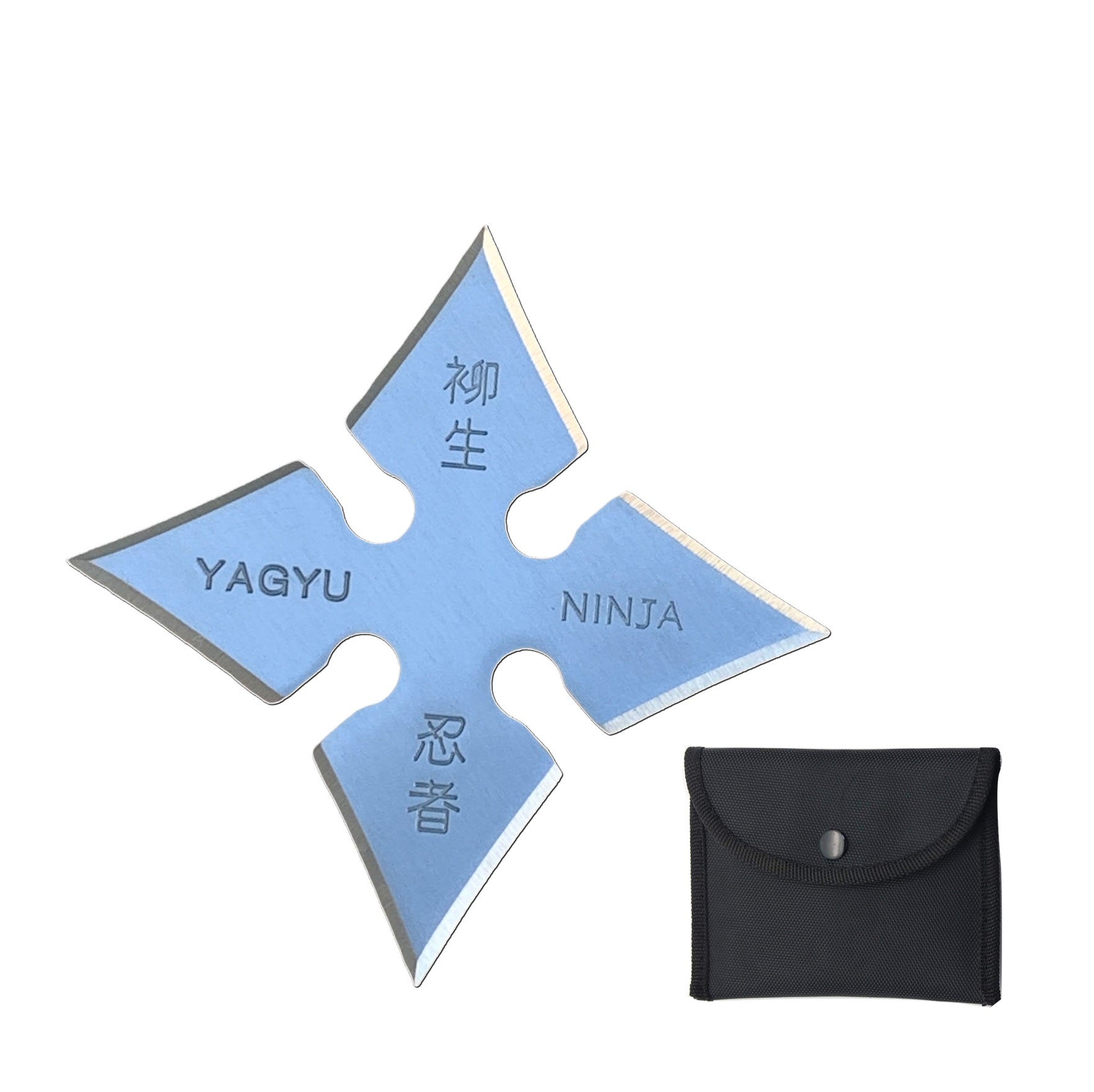 4 Inch Silver Yagyu Ninja Throwing Star Moon Shuriken - Tophatter's Guns'N'Weapons Store Collectible Weapons - Tophatter Daily Deals