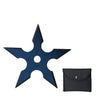 Ninja Five Point Black Throwing Star Shuriken Knife Blade - TOPHATTER'S ARMORY DEALS Collectible Weapons - Tophatter Daily Deals