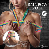 Rainbow Bondage Rope 16ft Neon Shibari Rope for BDSM Play > Bondage Gear > Rope - Tophatter Daily Deals