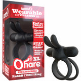 Ohare XL (Black | Blue | Green) – Rechargeable Large Rabbit Vibrator > Cock Ring > Vibrating - Tophatter Daily Deals