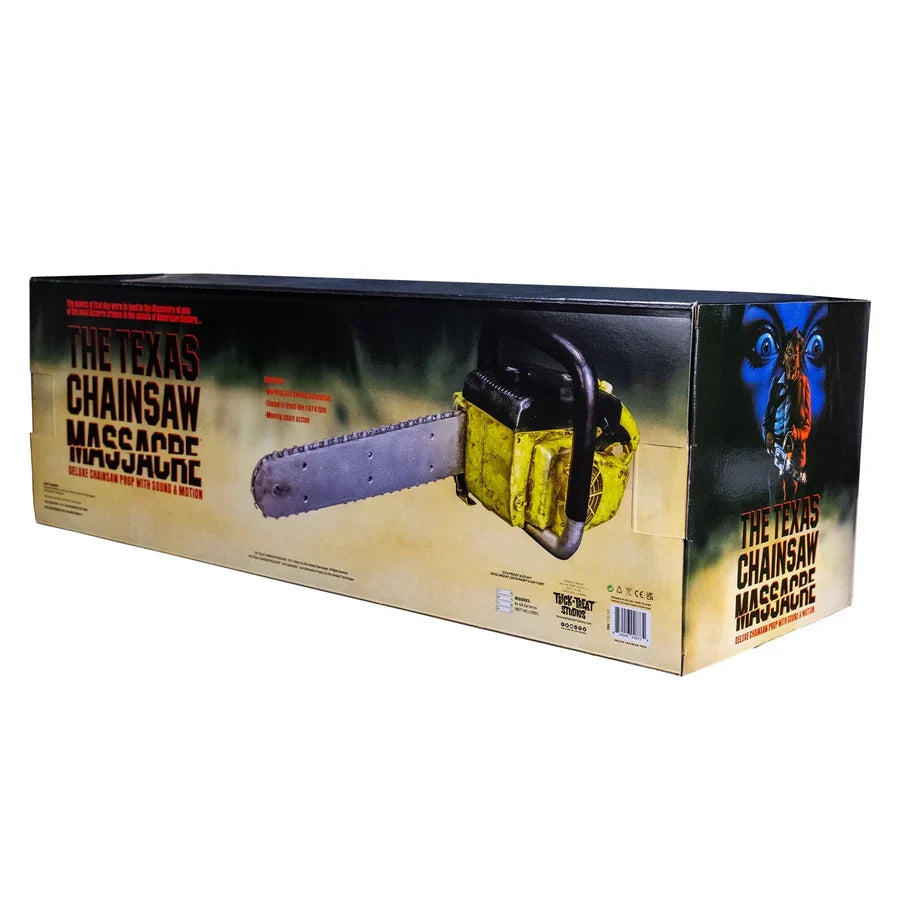 The Texas Chainsaw Massacre (1974) - Chainsaw Prop with Sound Collectible Merchandise - Tophatter Daily Deals