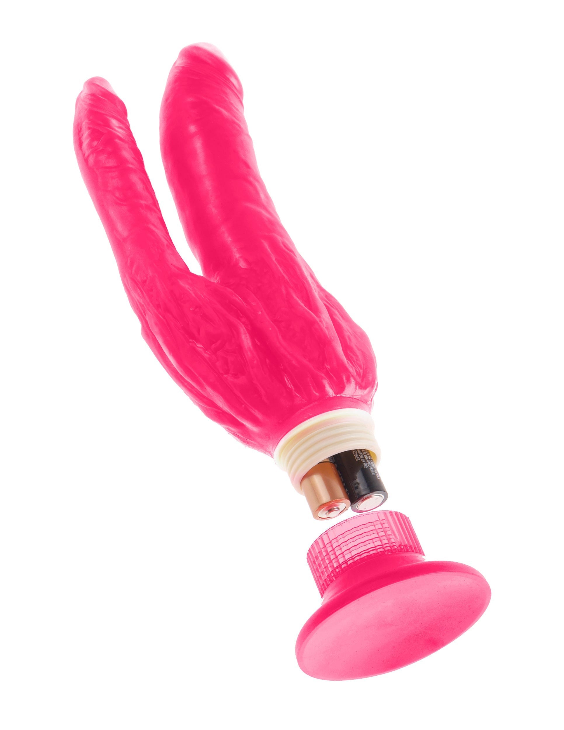 Wall Bangers Double Penetrator Vibrating Suction Cup > Vibrators > Unconventional - Tophatter Daily Deals