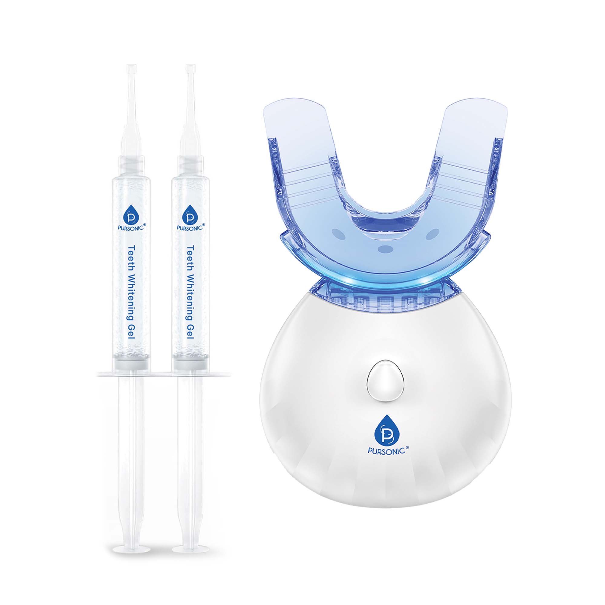 Pursonic Advanced LED Teeth Whitening Solution Teeth Whiteners - Tophatter Daily Deals