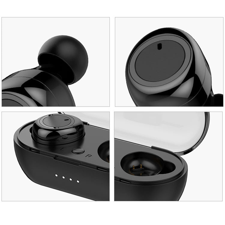 Wireless Earbuds with Charging Case & Touch Controls Headphones - Tophatter Daily Deals
