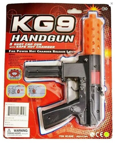 KG-9 8 SHOT CAP MACHINE GUN - Tophatter Daily Deals