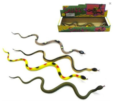 24 INCH RUBBER SNAKES - Tophatter Daily Deals