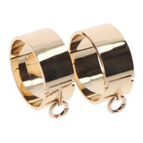 Slave Wrist Cuffs (Gold) > Bondage Gear > Handcuffs - Tophatter Daily Deals