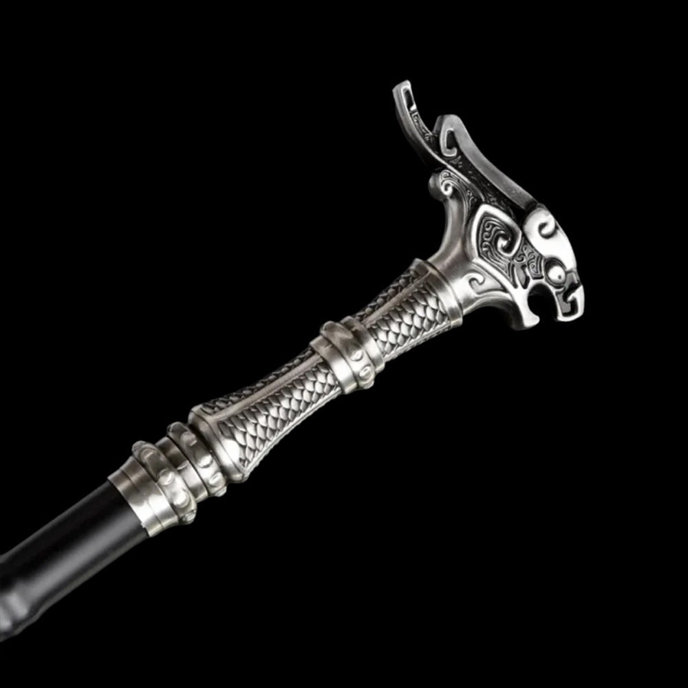Tactical Cane Sword – Dual-Head Convertible Design - Tophatter Daily Deals