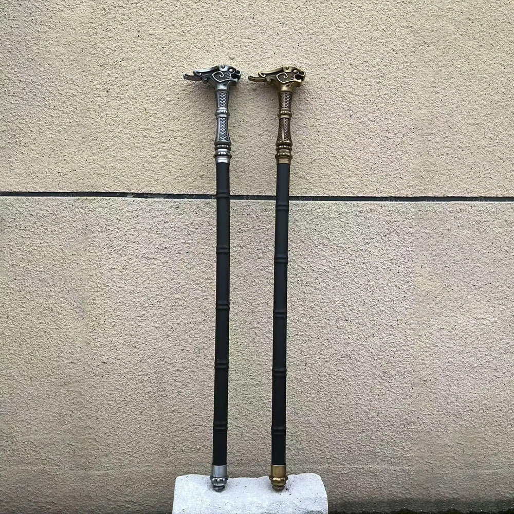 Tactical Cane Sword – Dual-Head Convertible Design - Tophatter Daily Deals